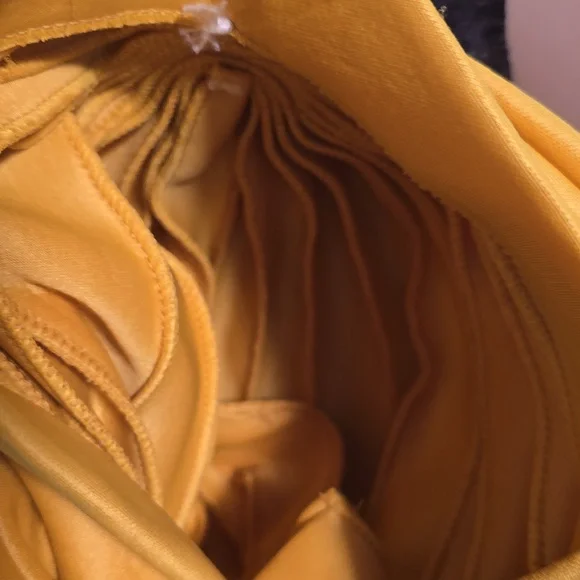Handmade Pre-styled African Head Wrap, Yellow